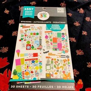 Me & my big ideas  book stickers used